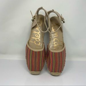 Sam Edelman Rainbow Vivian  Flats. Size 8.